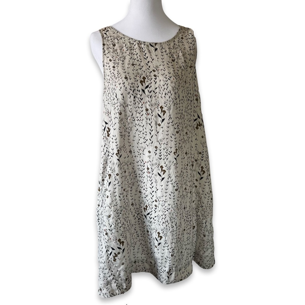 Rachel Zoe Floral Pocketed Linen Dress